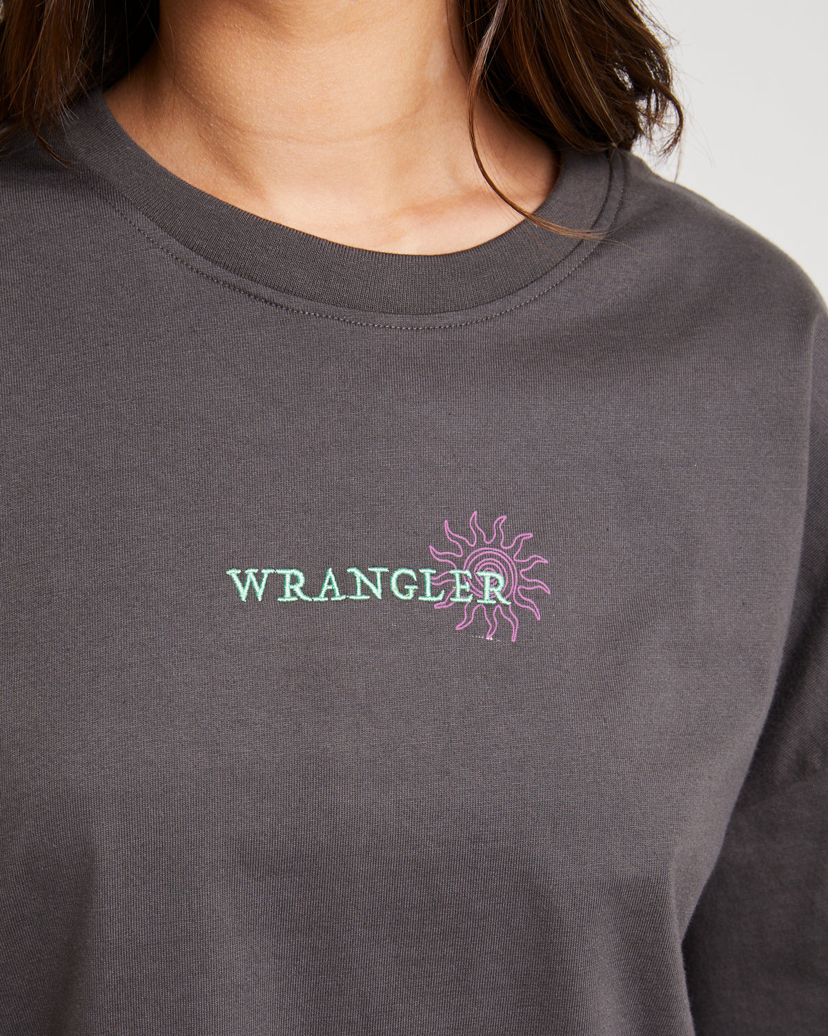 Spiralling Boxy Slouch T-Shirt SIATE