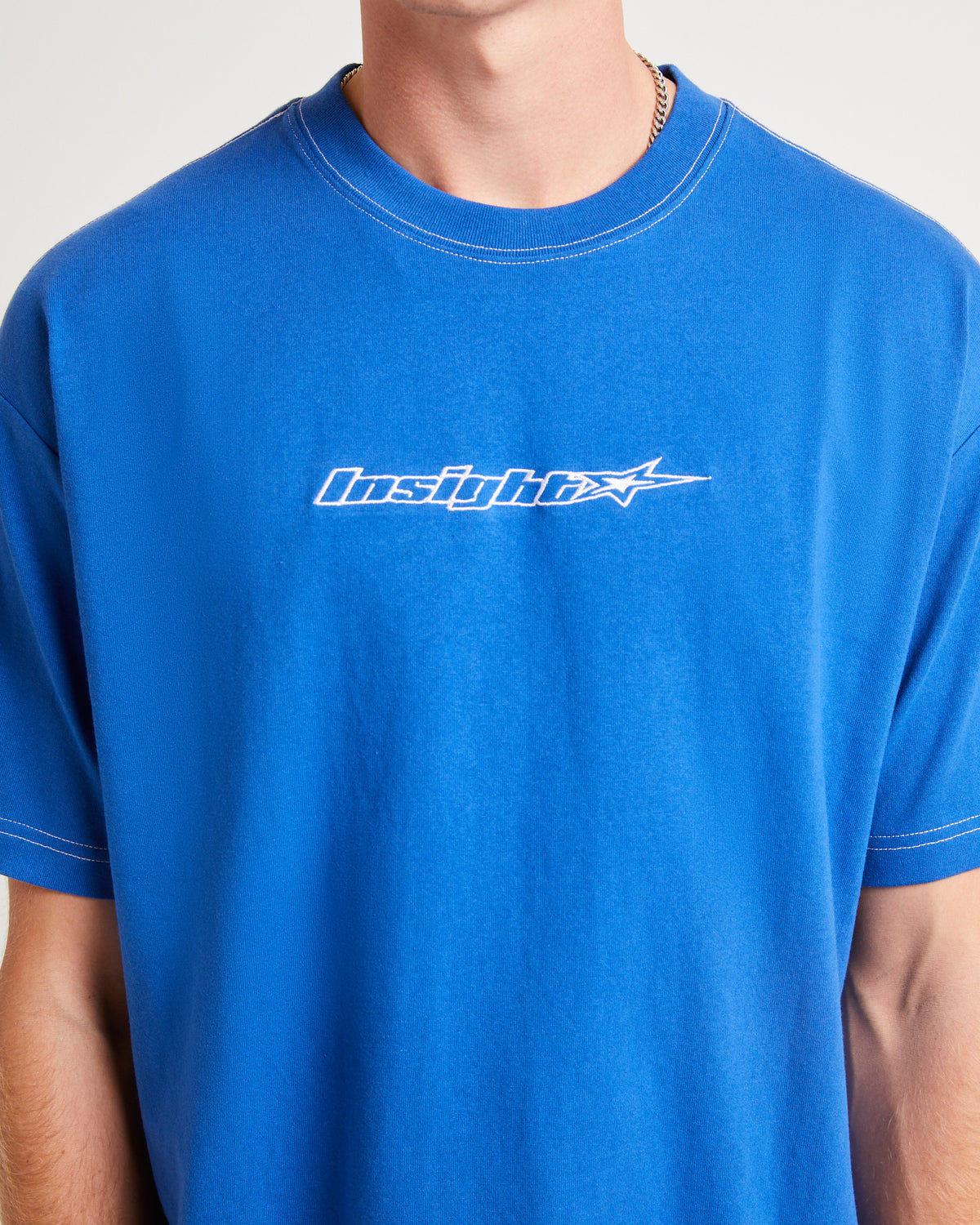 Nights Contrast T-Shirt BLUE