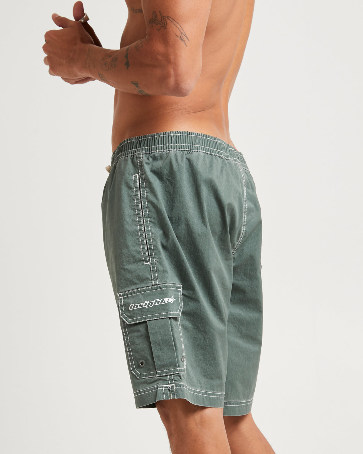 Guided Cargo Boardshort GREEN