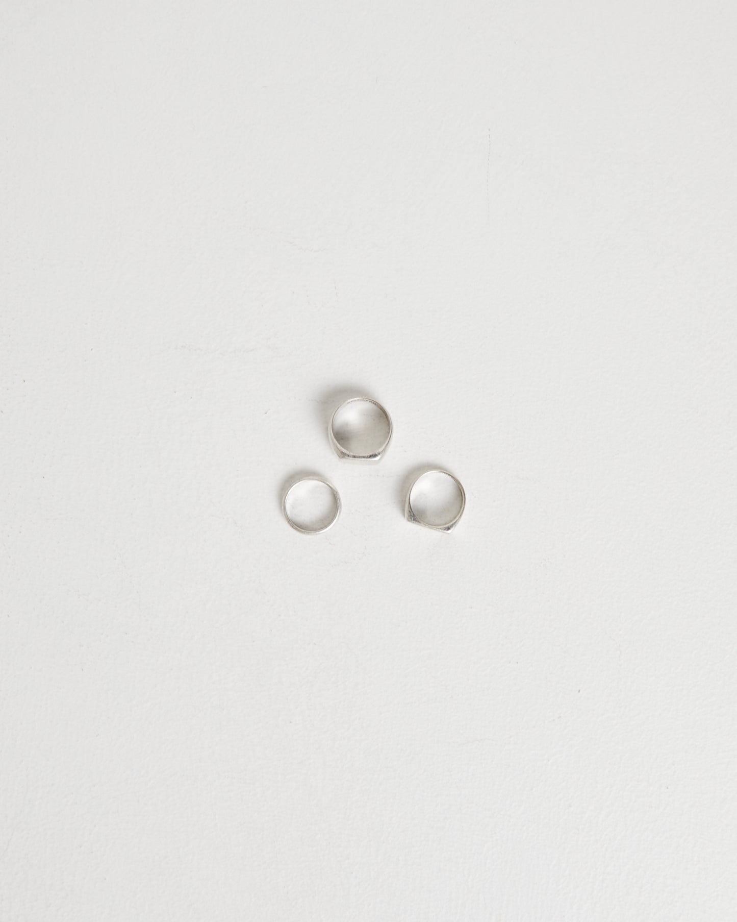 Ring 3 Pack in Silver