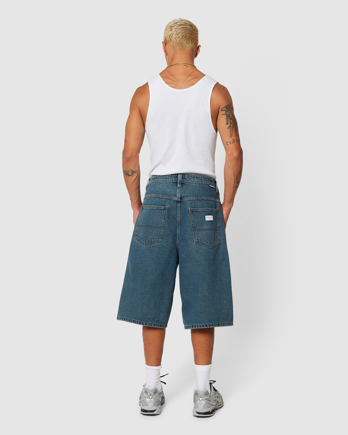 A6 Big Work Denim Shorts Felix FELIX