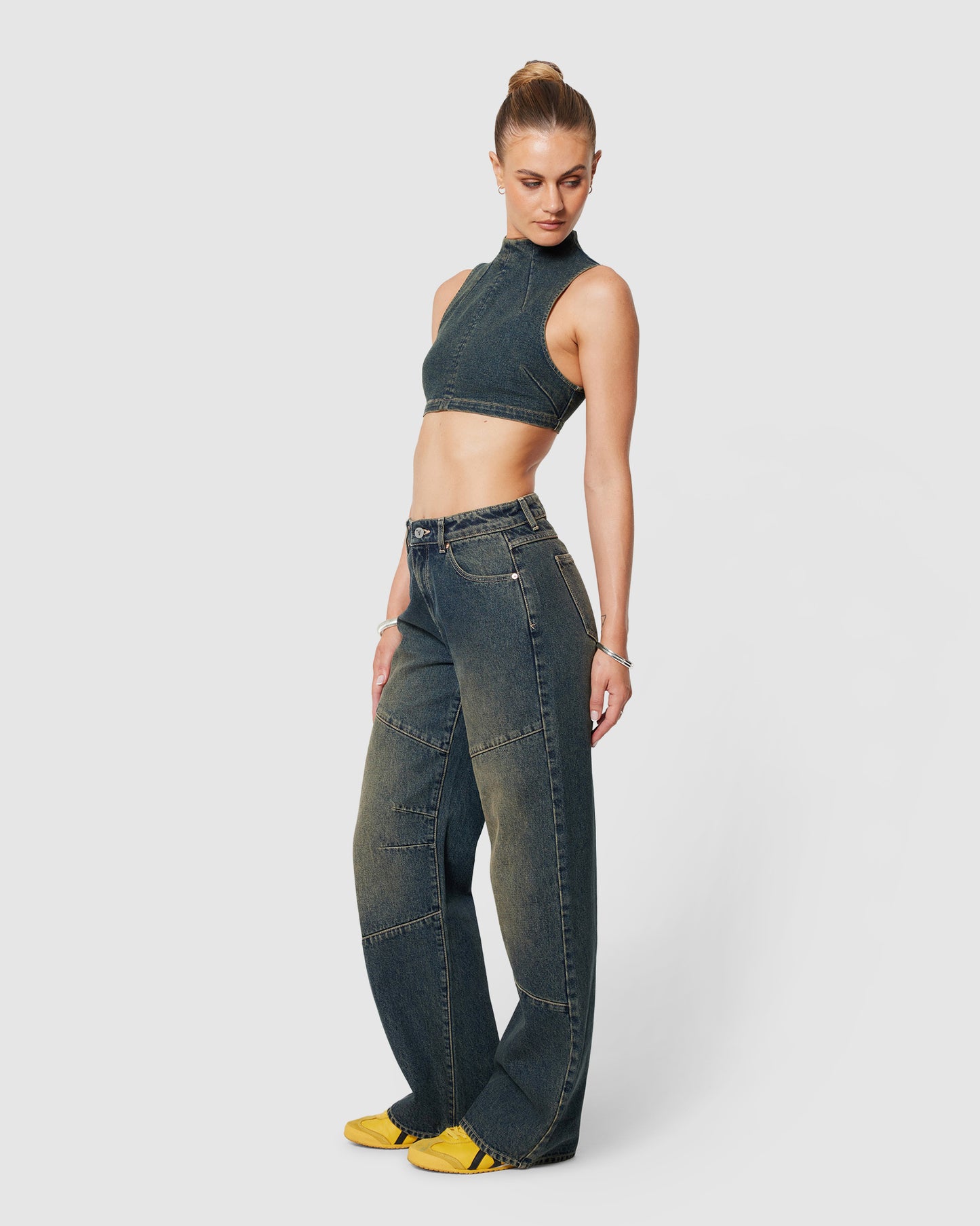 95 Mid Baggy Denim Jeans Quinn