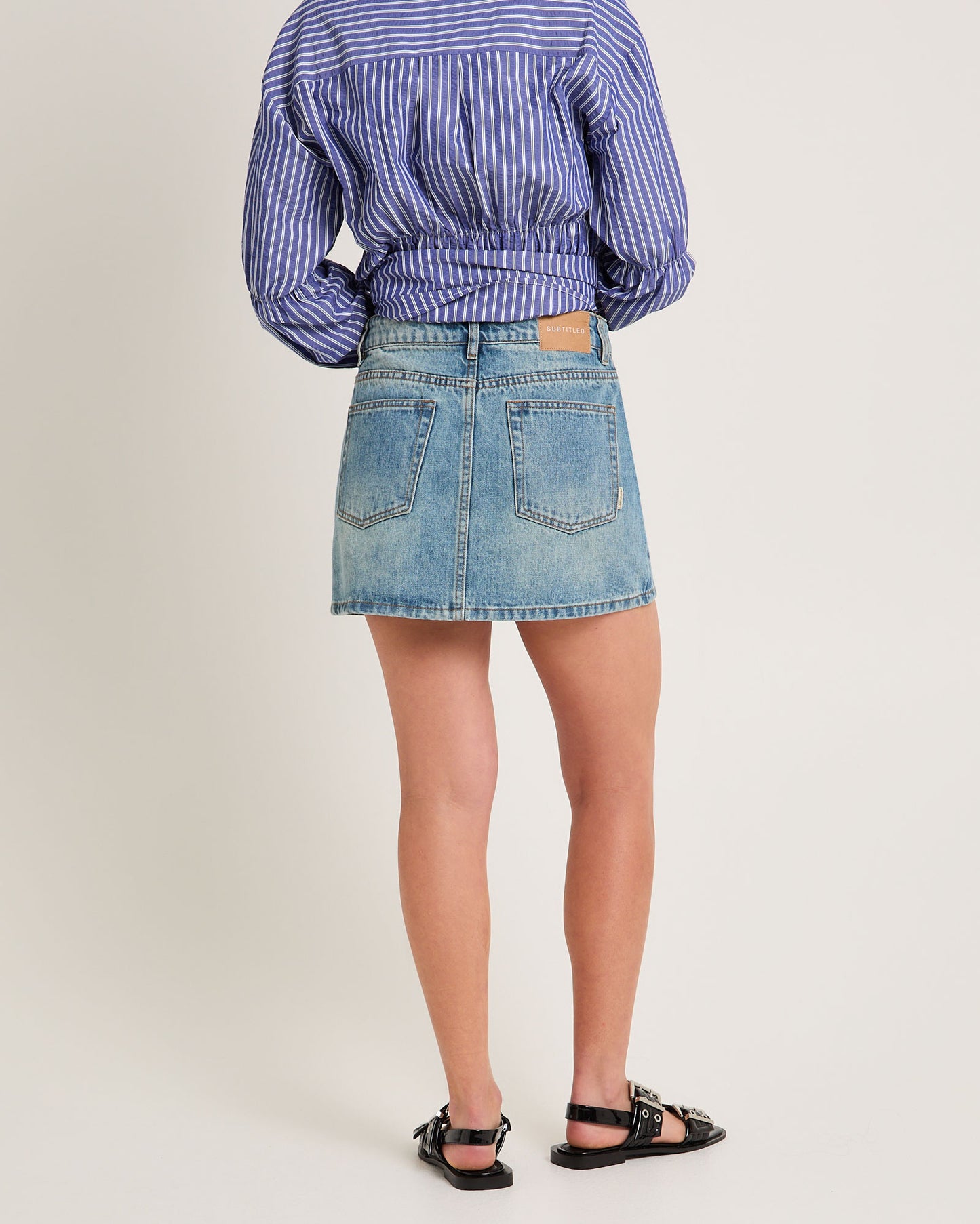 Hazel Denim Skirt