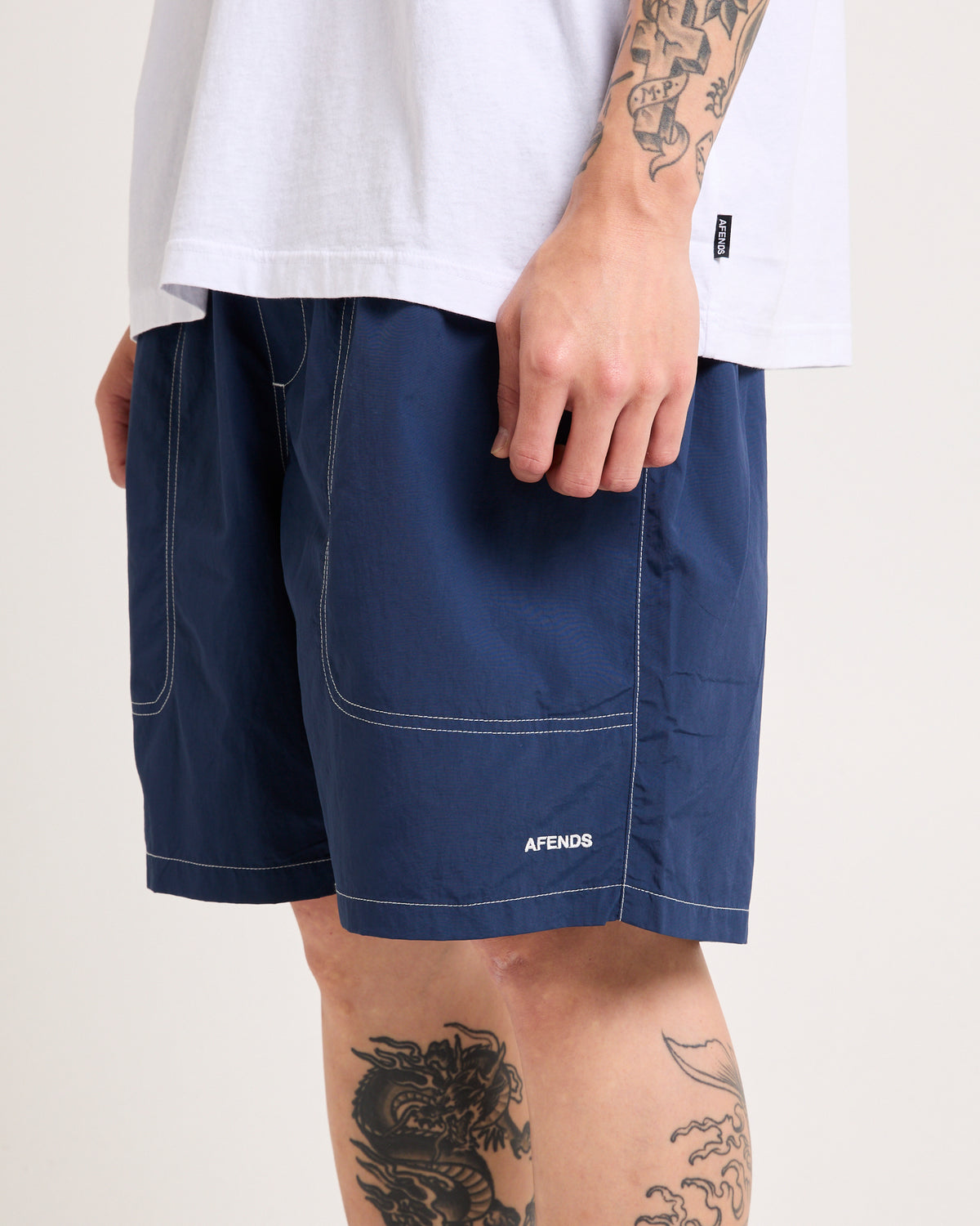 Baywatch Swim Shorts 18" NAVY