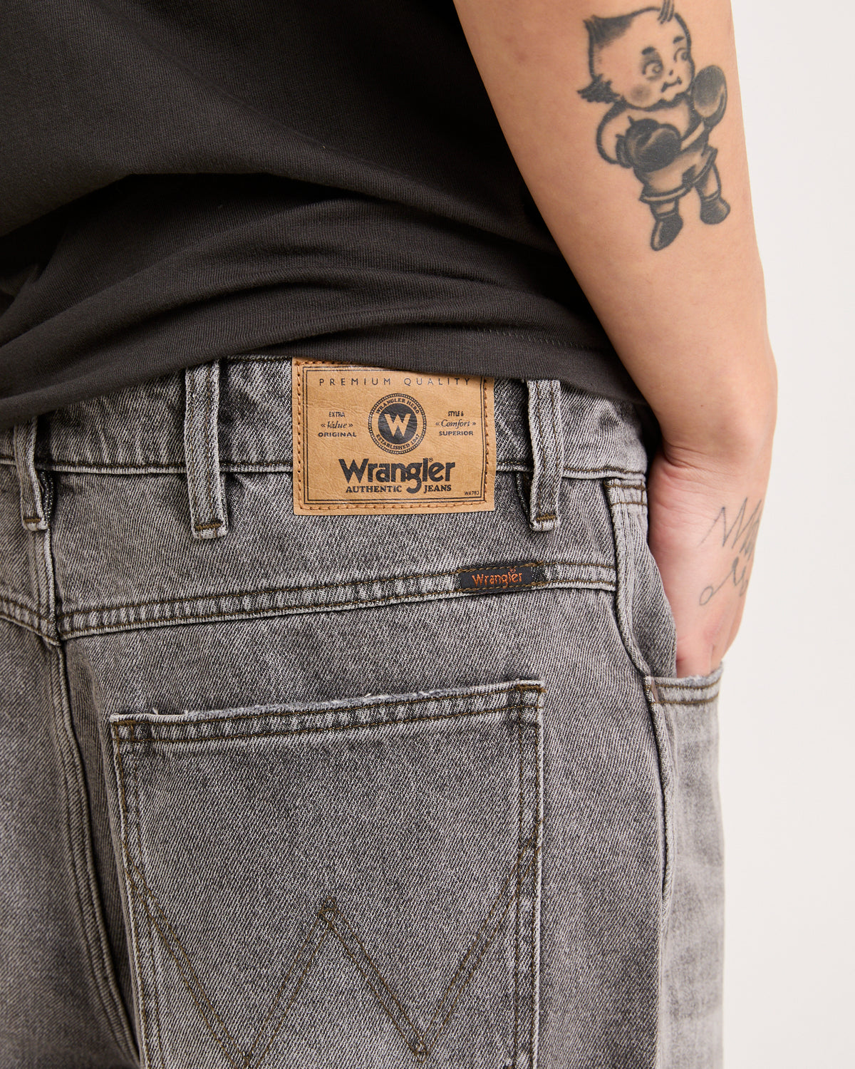 Steezy Relaxed Shorts TOP GREY