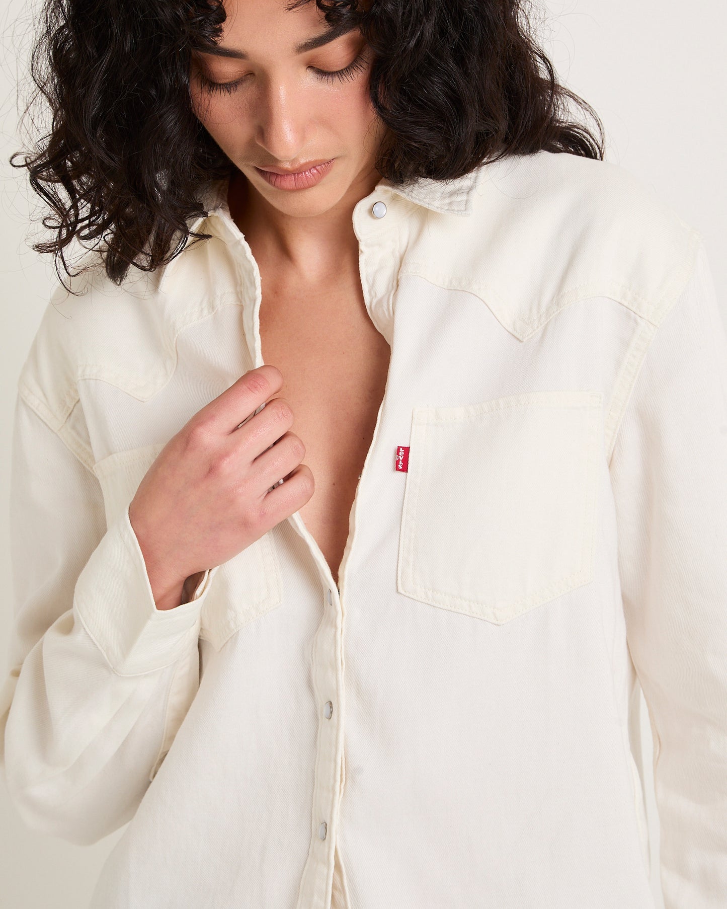 Teodora Western Denim Shirt