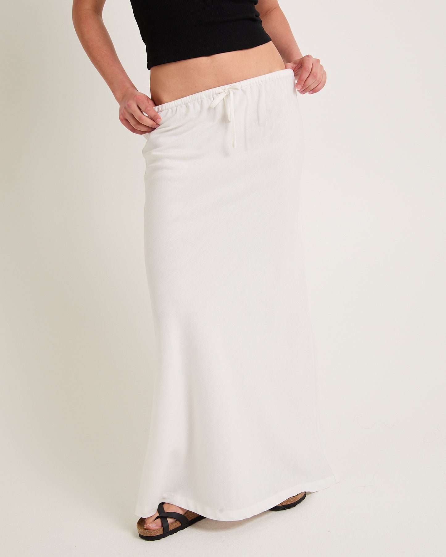 Sandy Tie Front Skirt