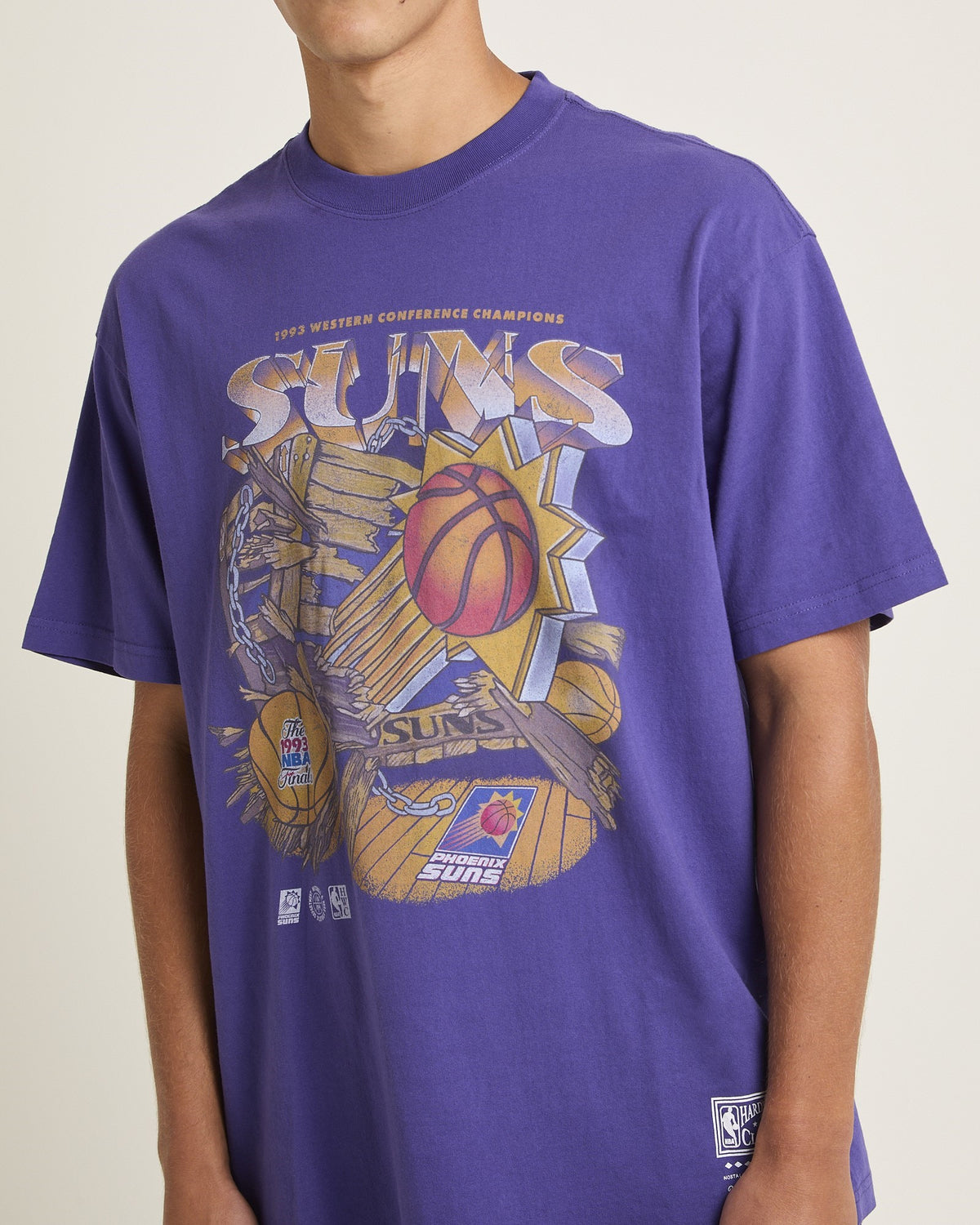 Bevel Burst T-Shirt PURPLE