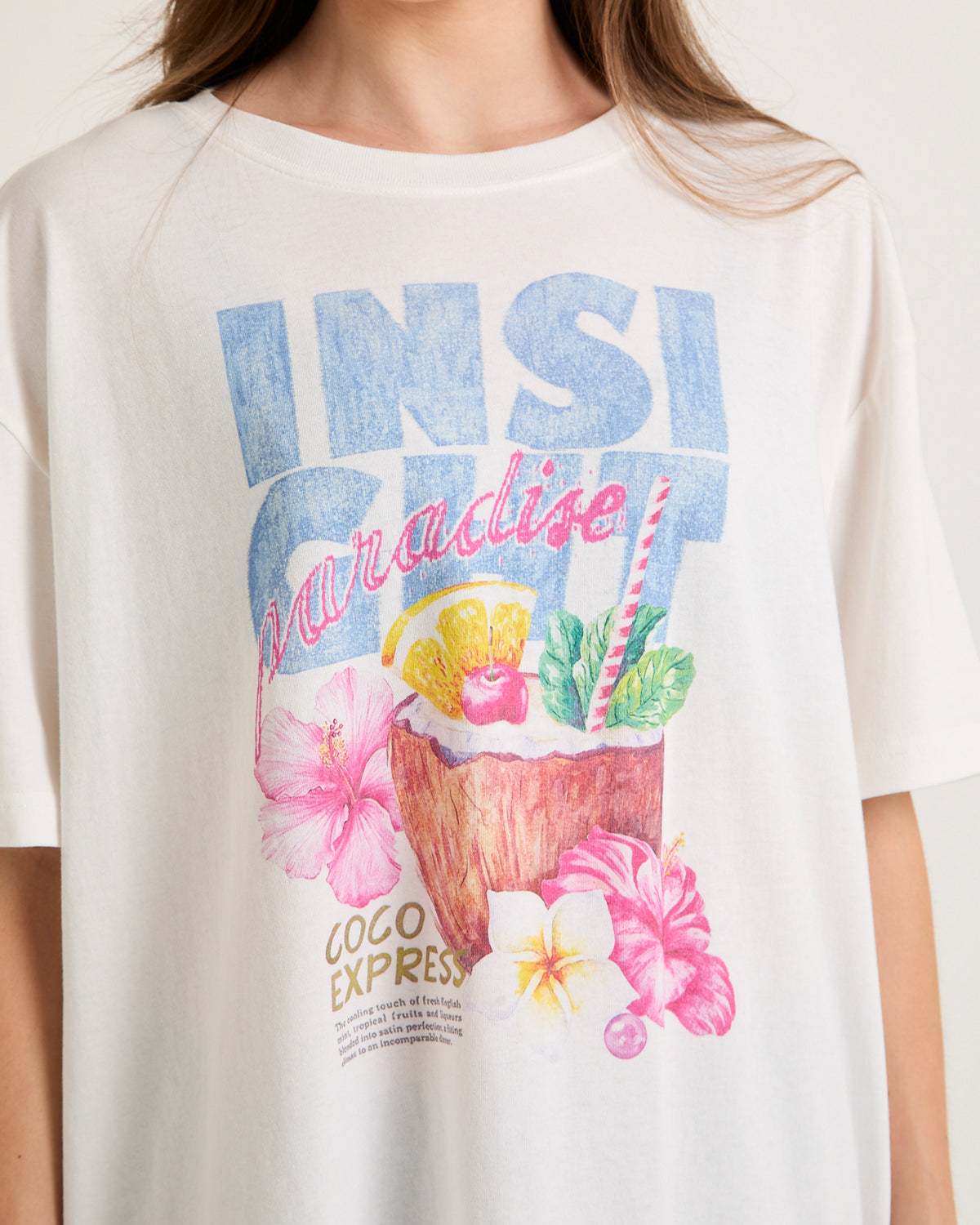 Paradise Islands Short Sleeve T-Shirt WHITE