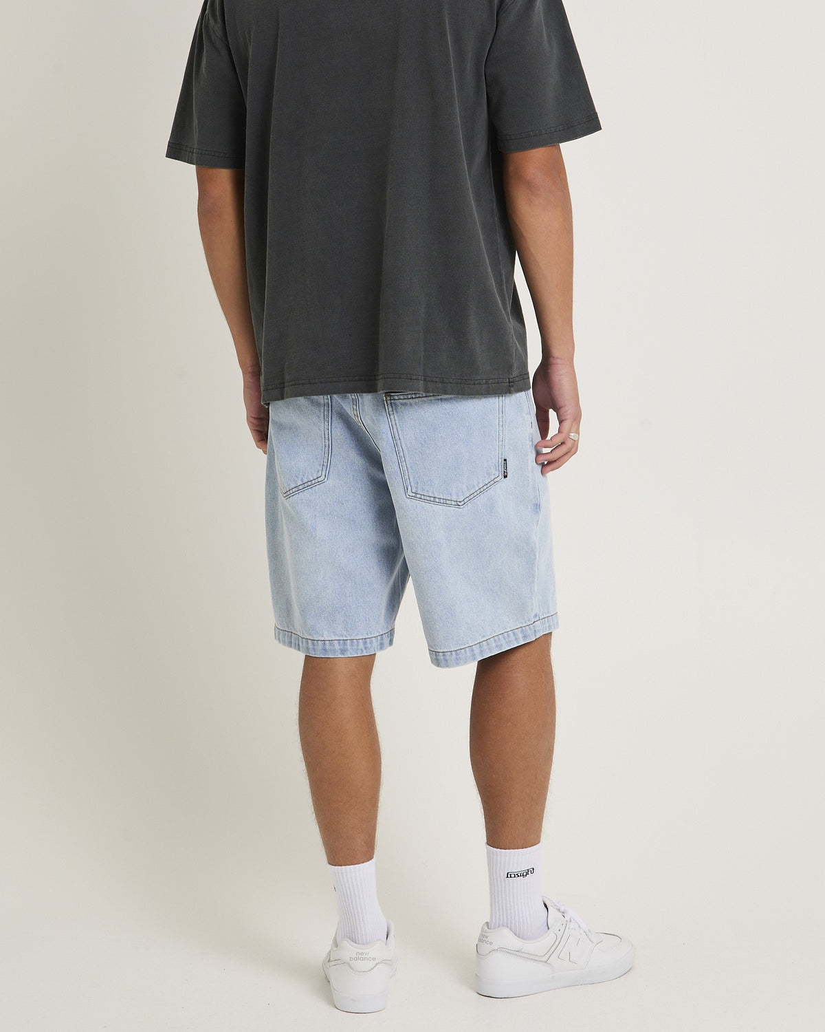 Knocker Vintage Denim Shorts AFTERS BLUE