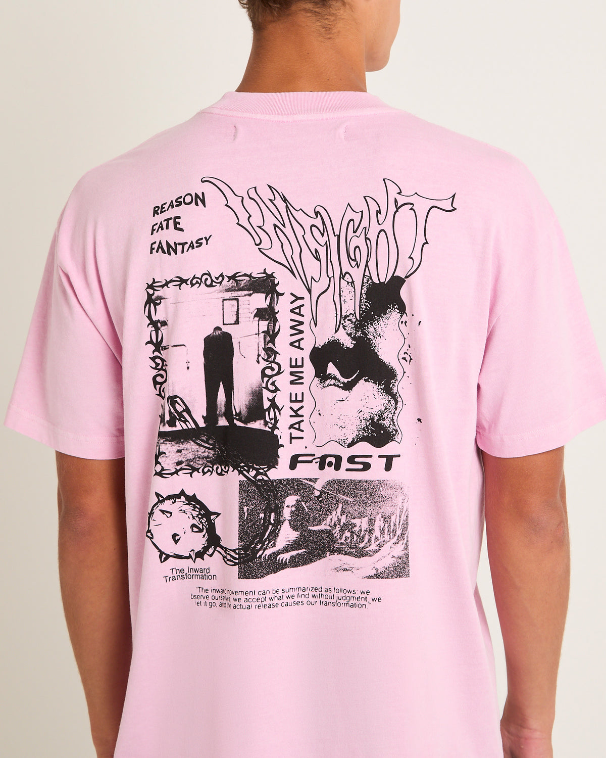 Transform Cropped T- Shirt PINK