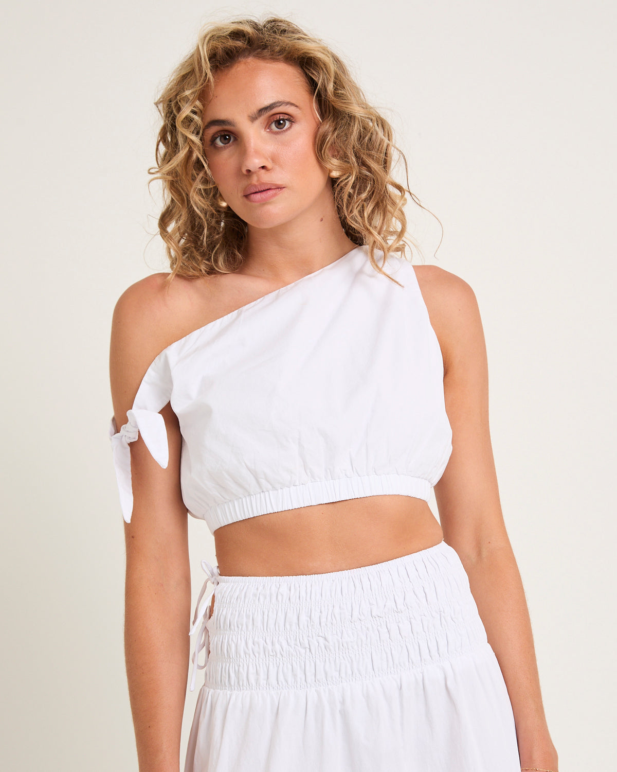 Raelyn Off Shoulder Top WHITE