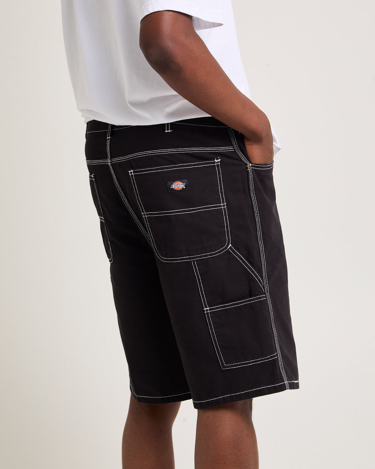 DX200 Canvas Shorts BLACK/WHITE