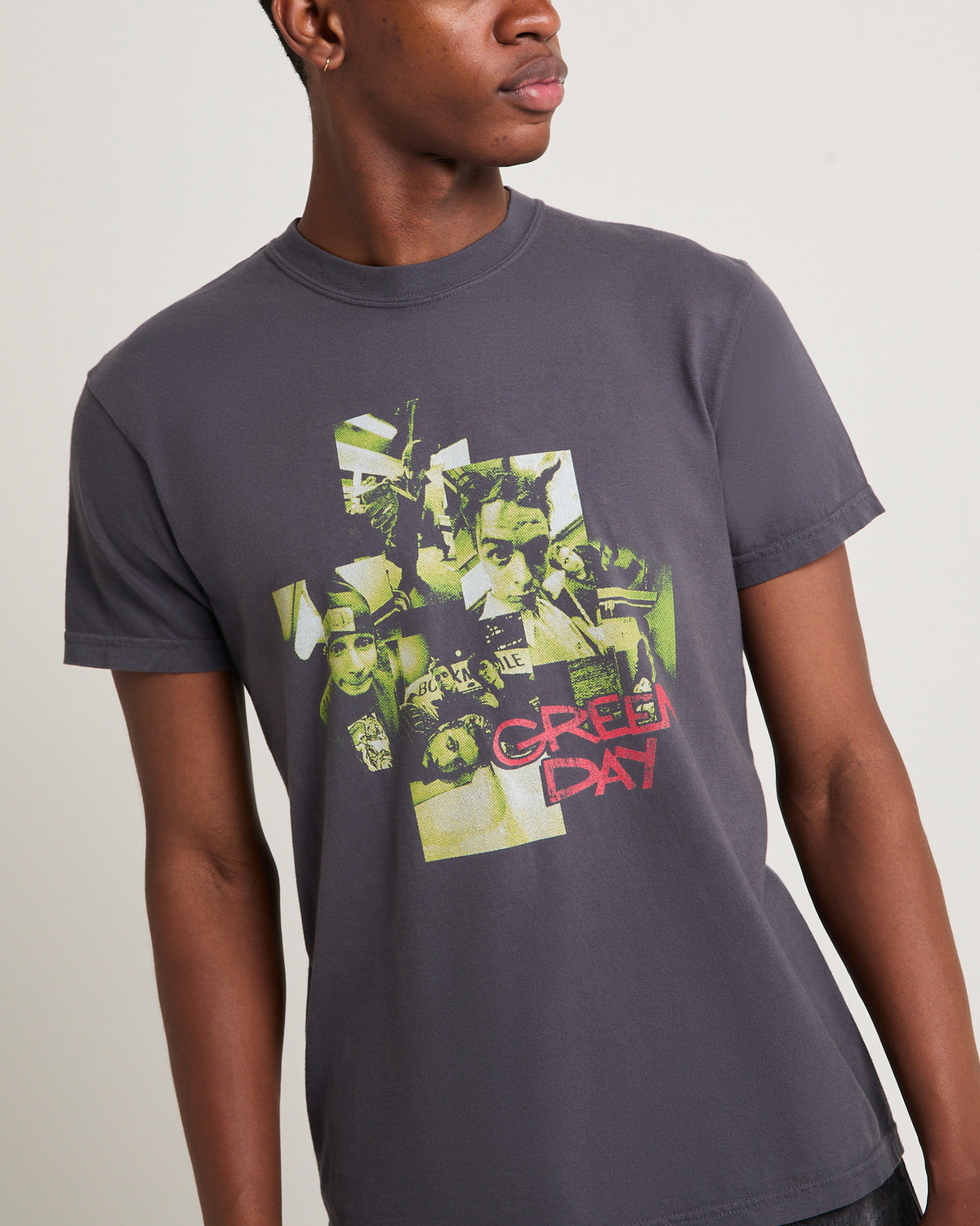 Green Day T-shirt Vintage Black