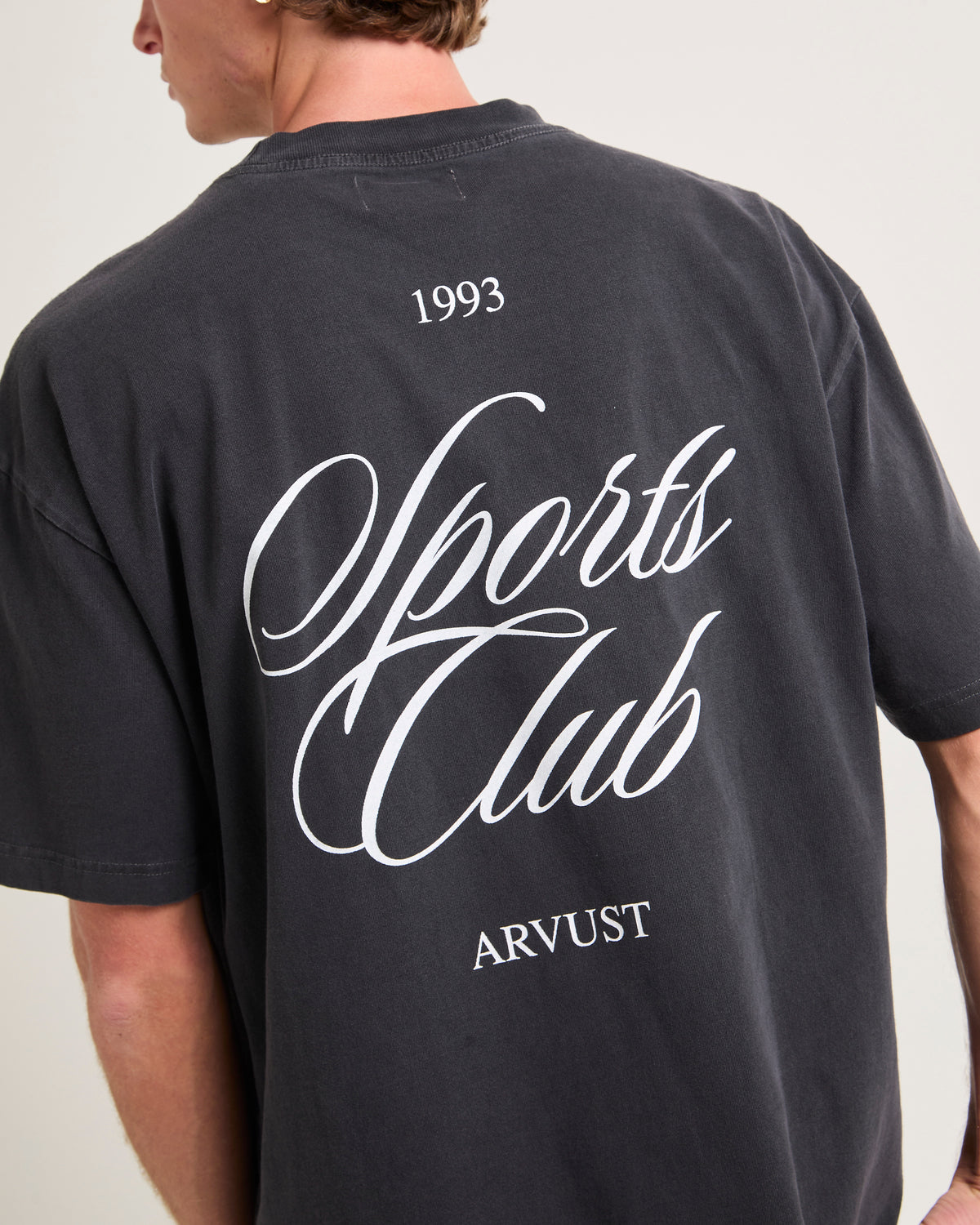 Club T-Shirt WASHED BLACK