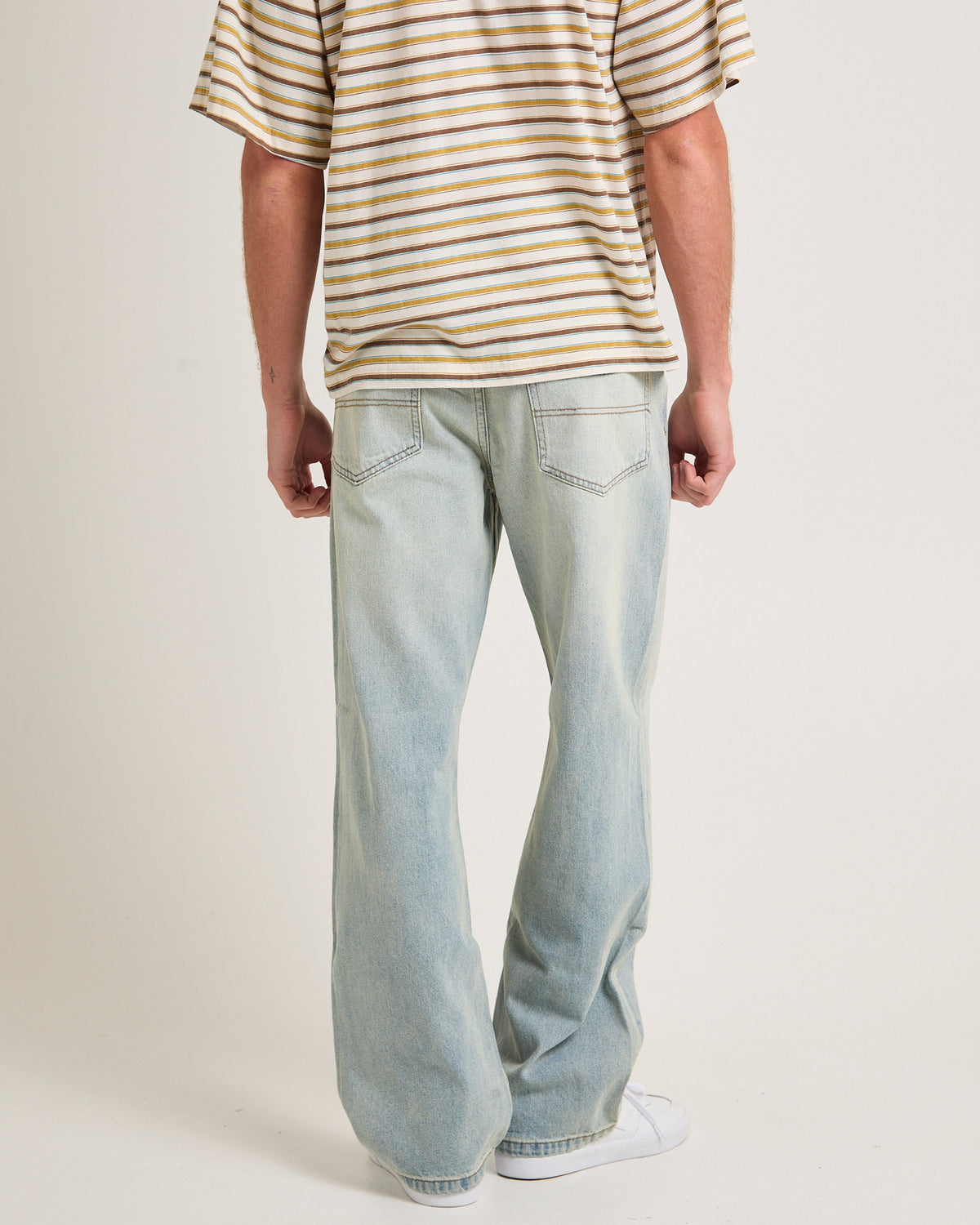 A5 Baggy Denim Jeans Danny LIGHT VINT INDIGO
