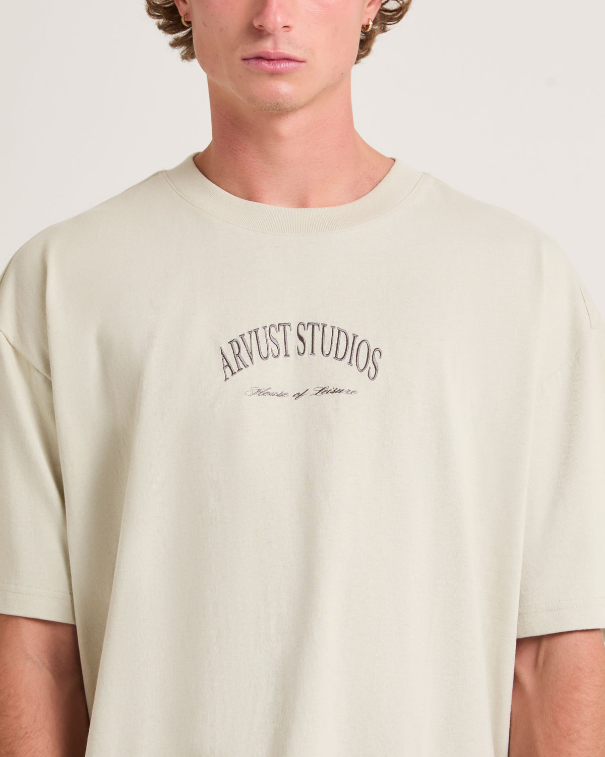 Arc Logo T-Shirt TAN