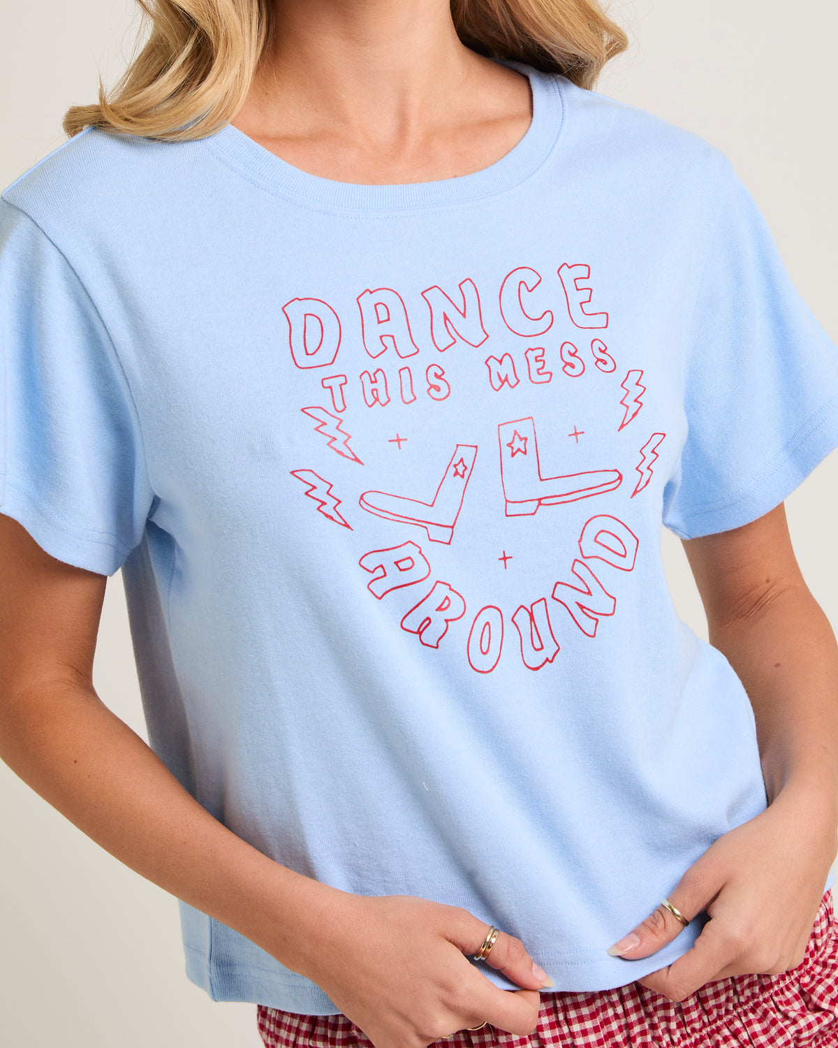 Dance T-Shirt DUSTY BLUE
