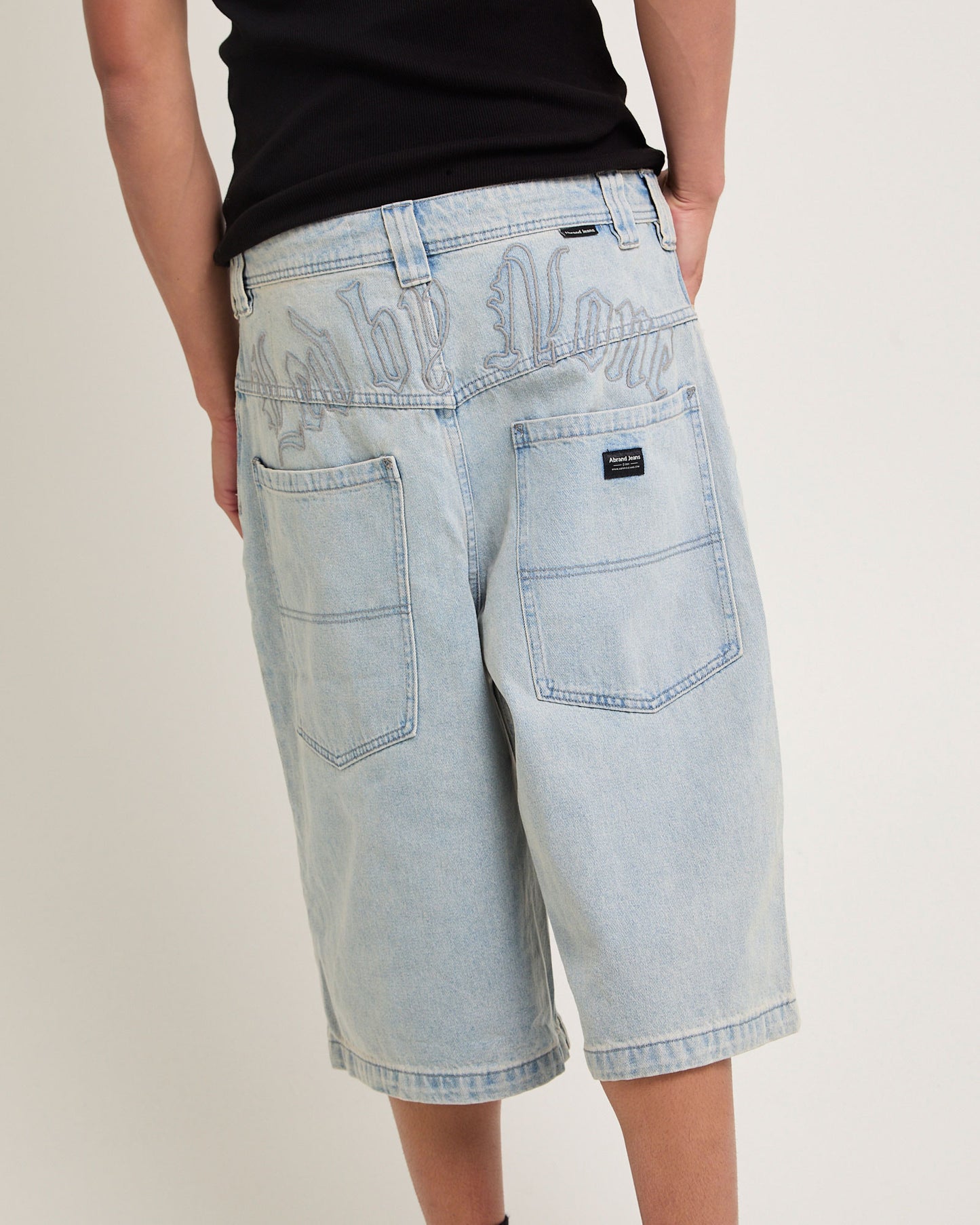 A7 Mega Baggy Denim Shorts Wayne