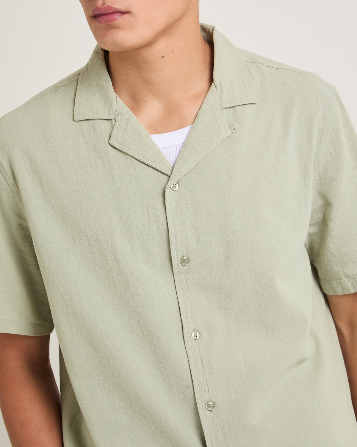 Soren Short Sleeve Resort Shirt SAGE