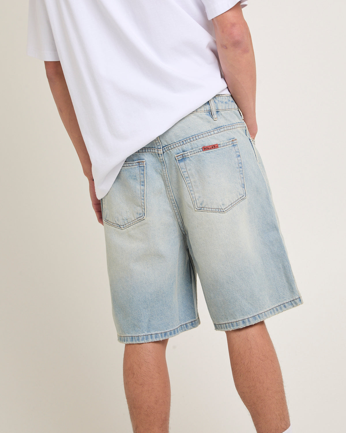 Big Boss Denim Shorts Manly MID VINTAGE BLUE