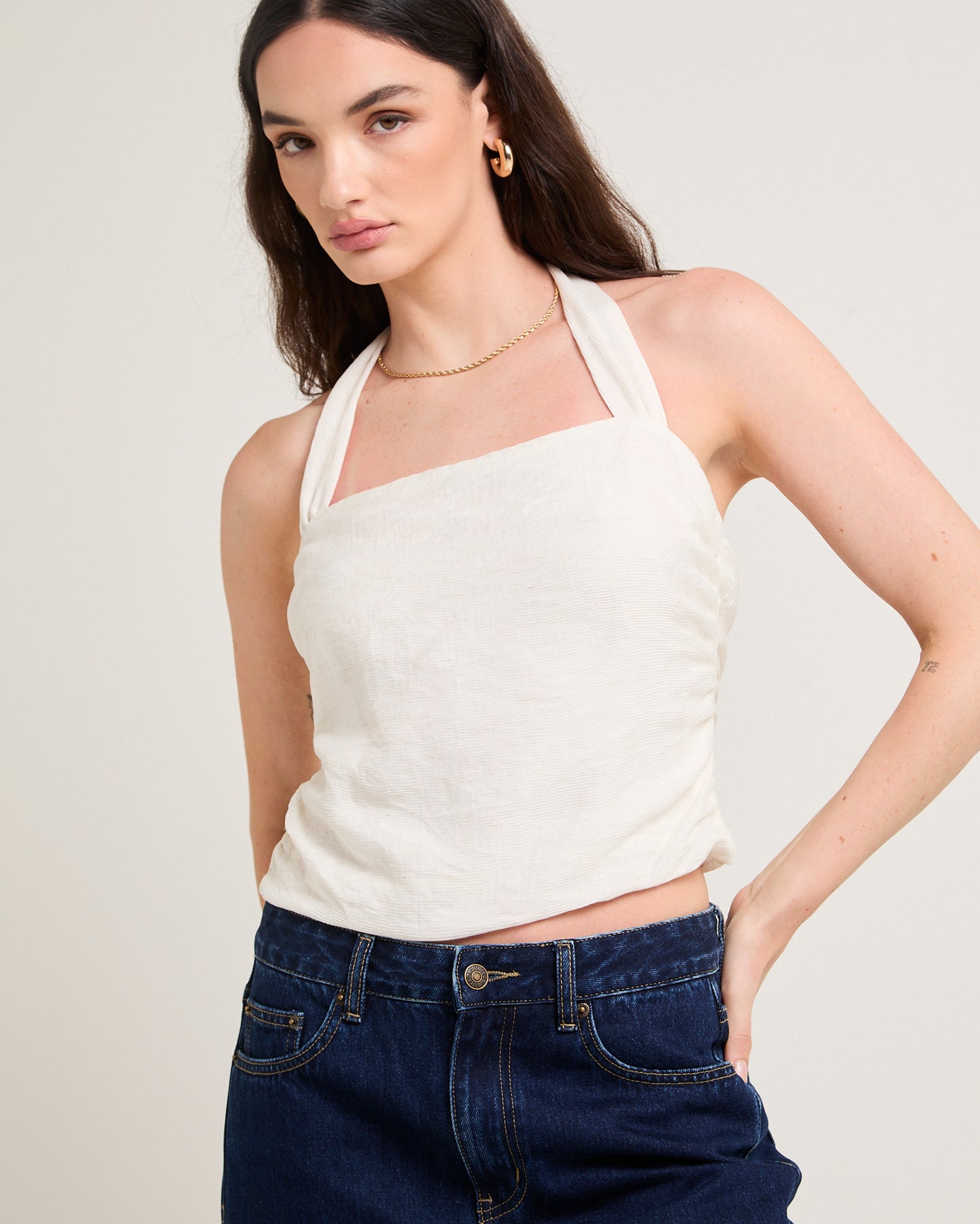 Myrel Gathered Halter