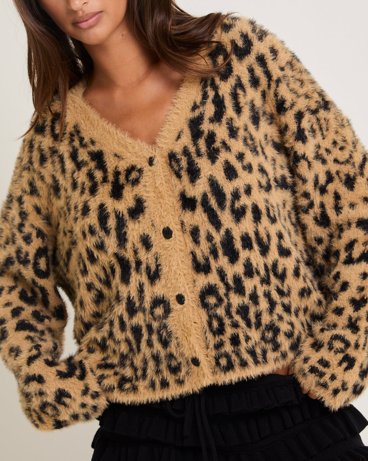 Leopard Cardigan LEOPARD