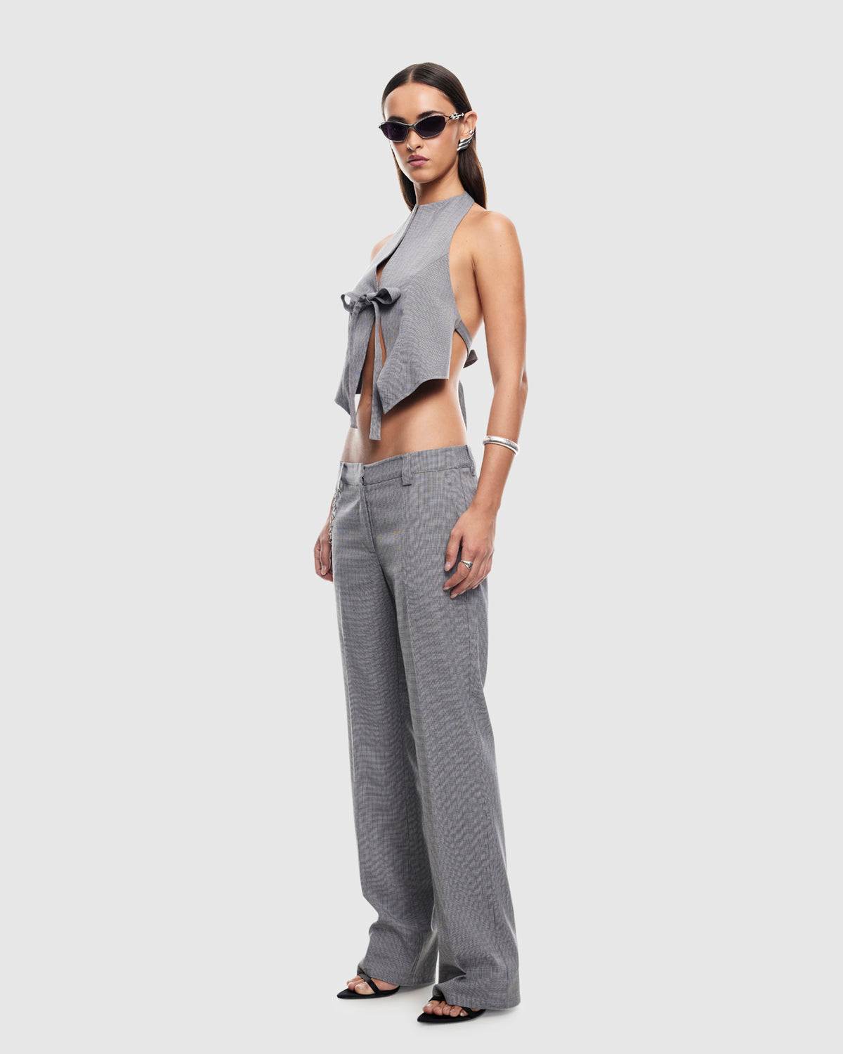 Bessette Pants ONYX GINGHAM