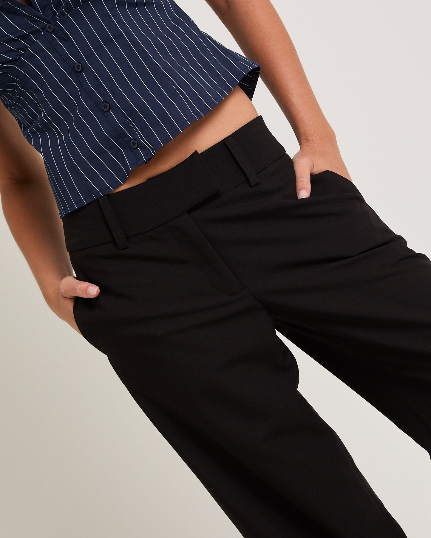 Lucia Baggy Low Rise Pants