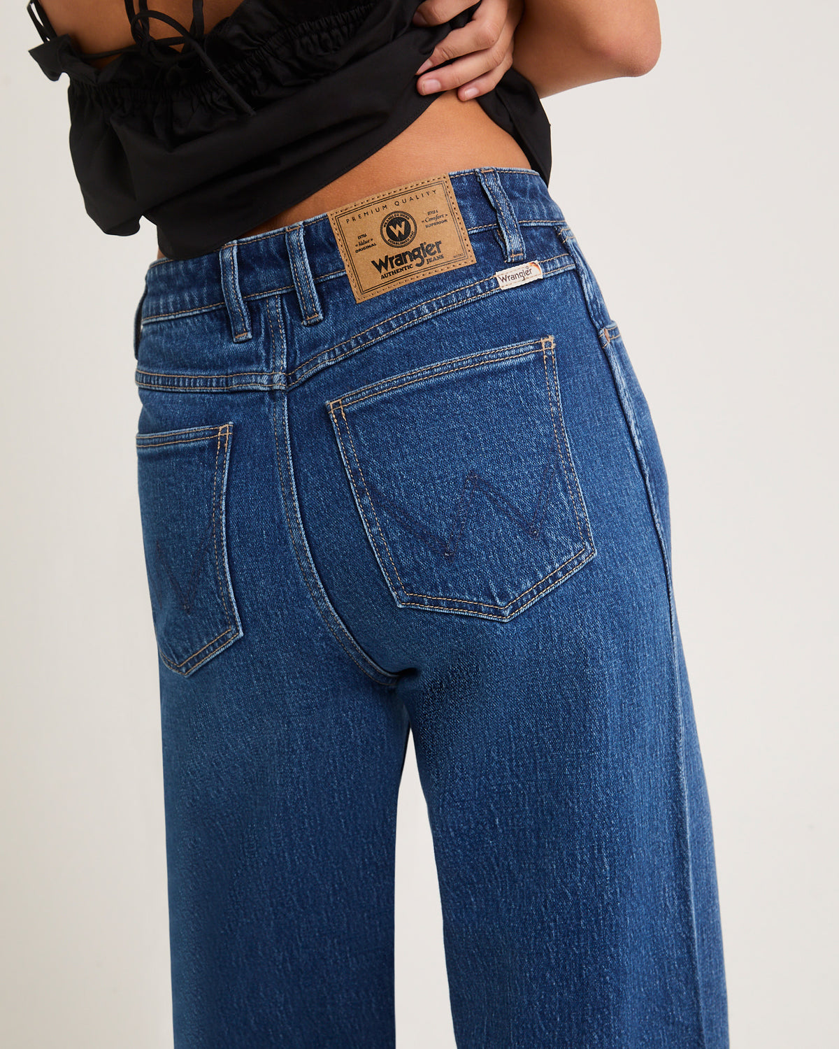 Hi Bells Flared Denim Jeans HEADLINER BLUE