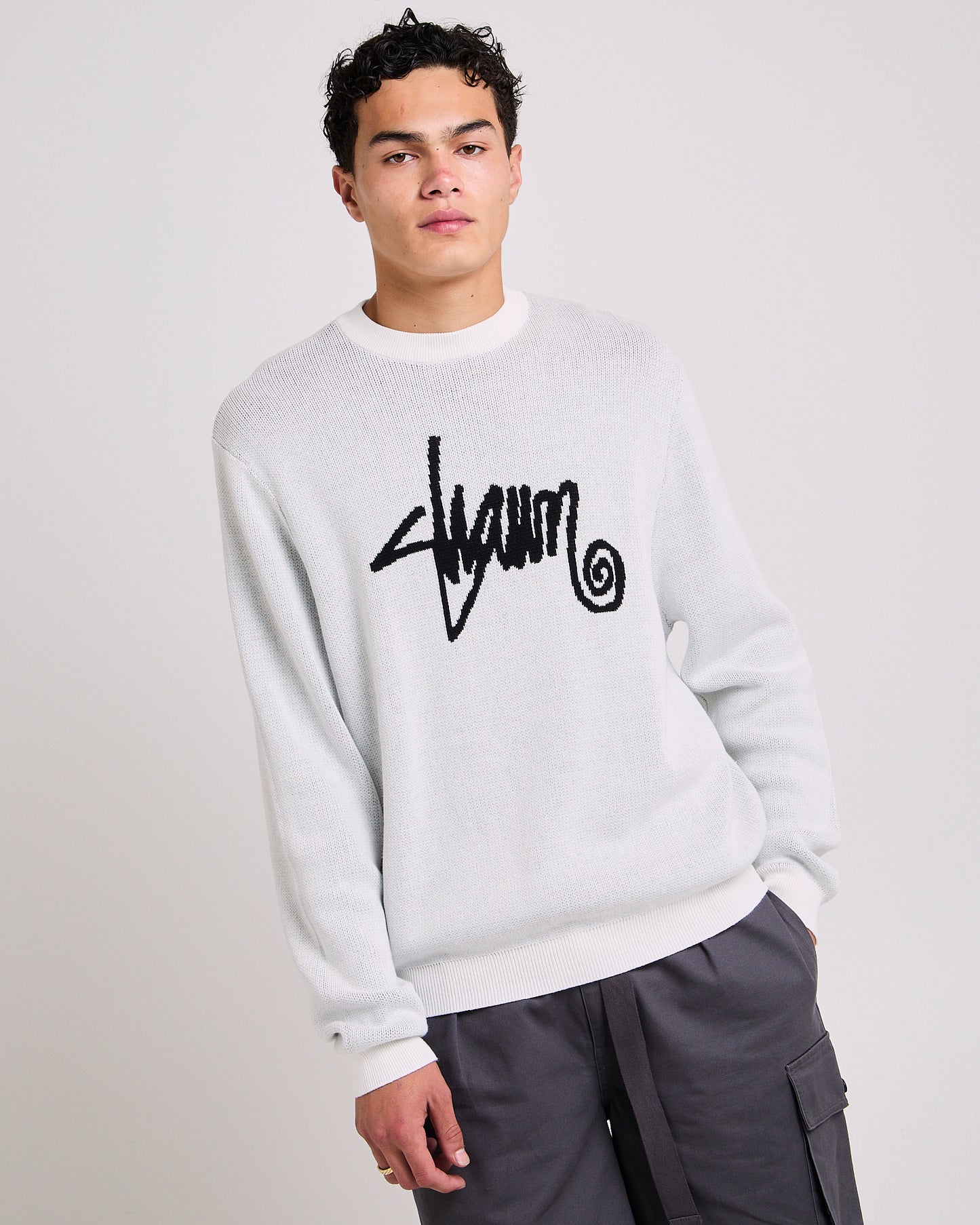Shawn Script Sweater