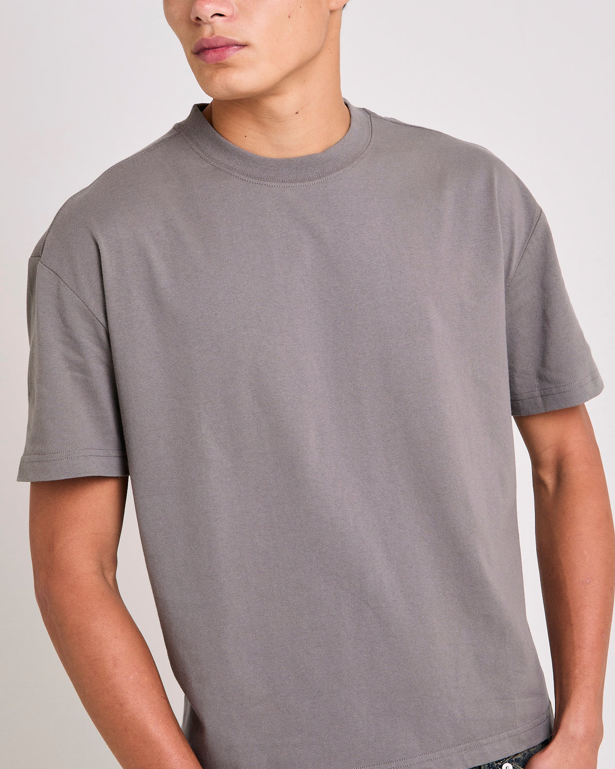 OG Crop T-Shirt CHARCOAL