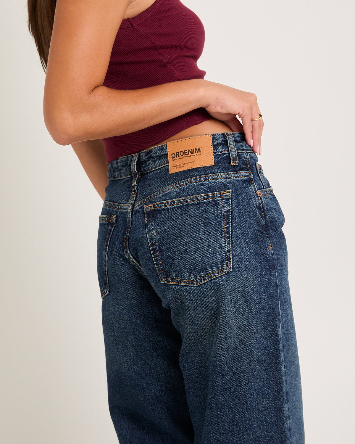 Hill Low Denim Jeans CANYON DARK USED