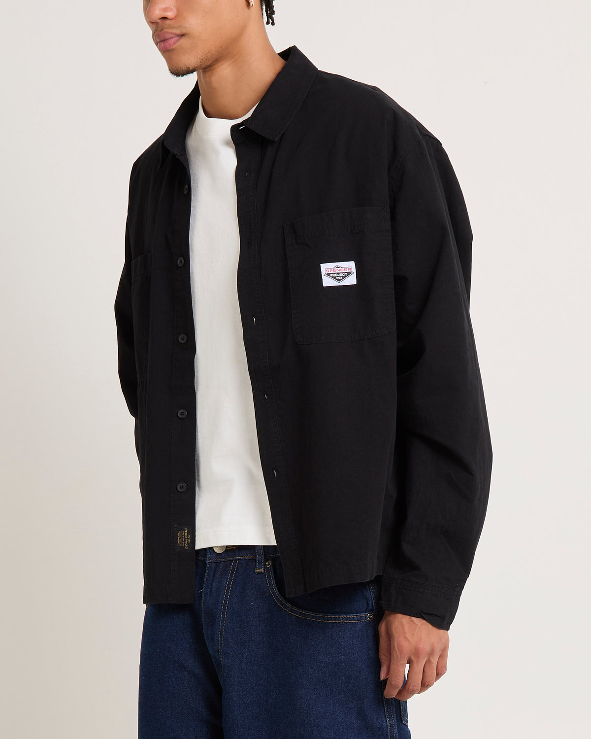 SP Workshirt Long Sleeve BLACK