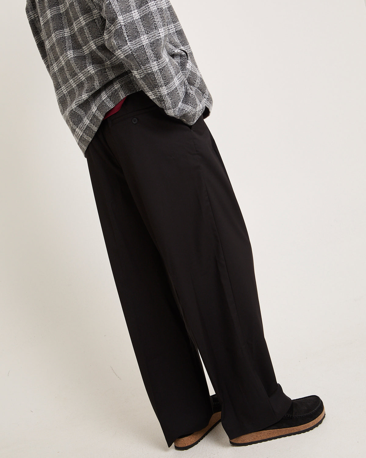 Edge Wide Leg Pants BLACK