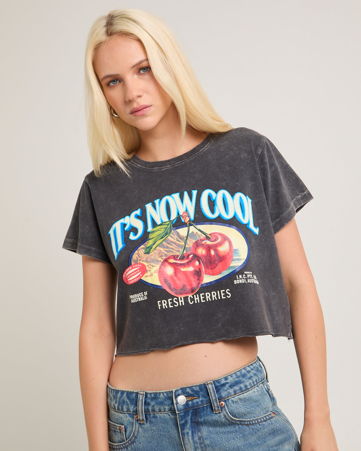 The Baby Tee CHERRIES