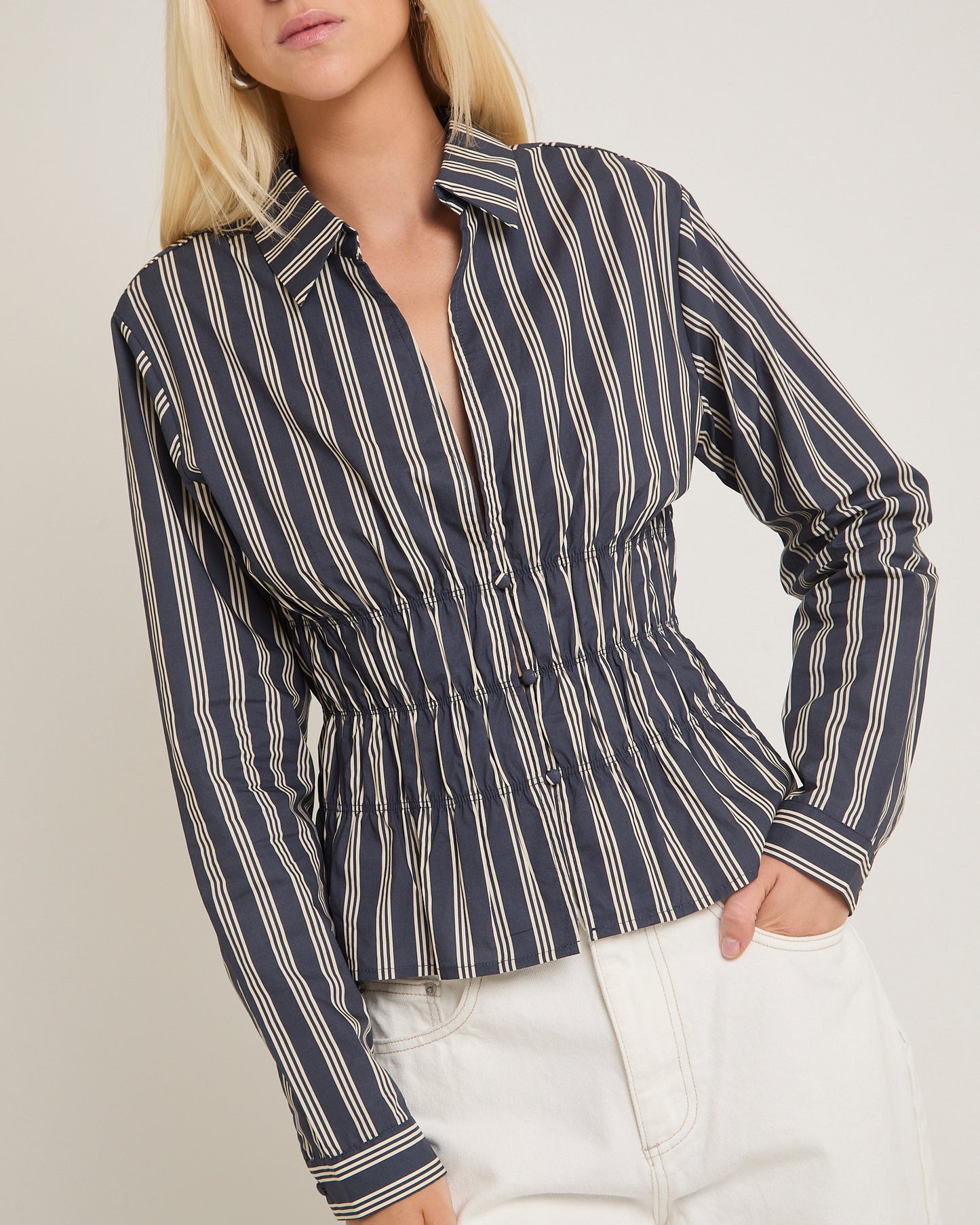 Monty Gathered Shirt