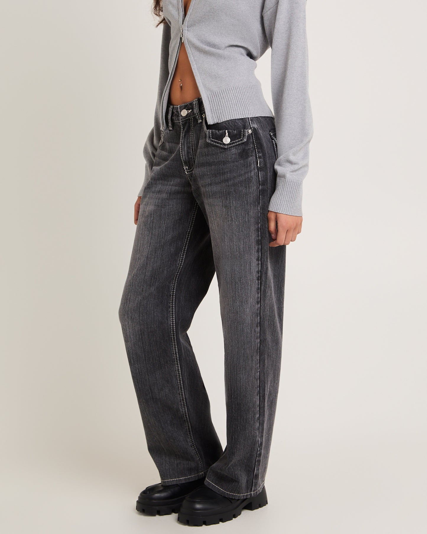 Low Rise Bobby Y2K Denim Jeans