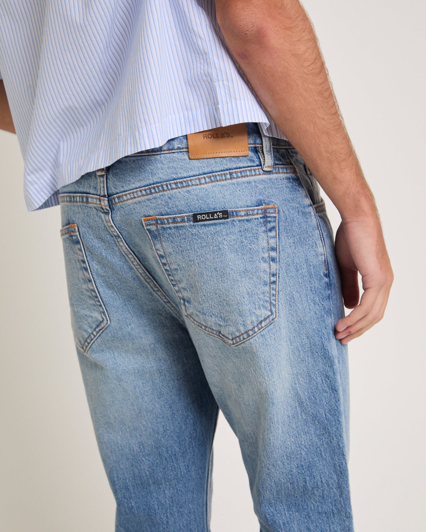 Relaxo Chop Denim Jeans Antique