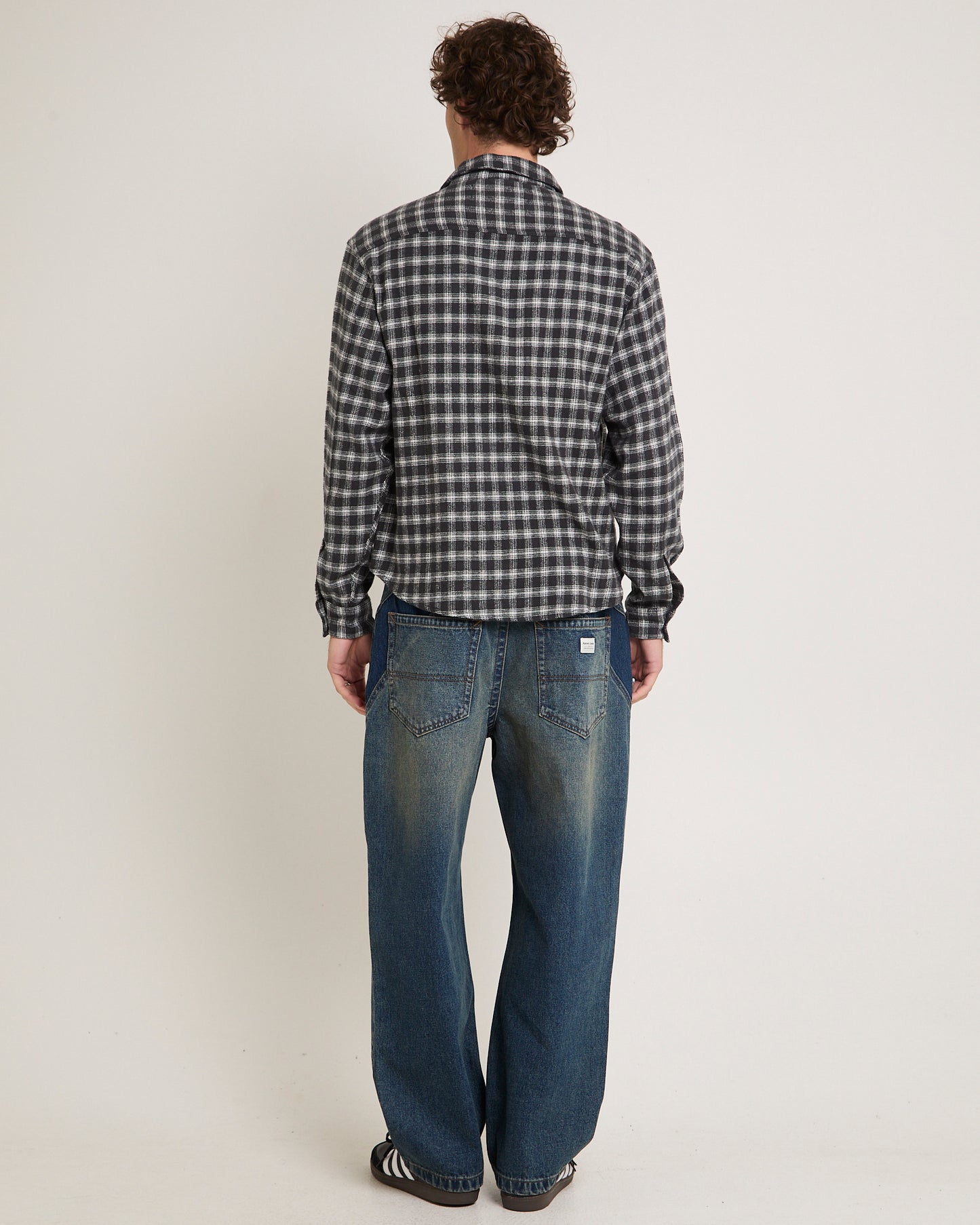 Rip Curl A6 Big Baggy Denim Jeans Zane Board