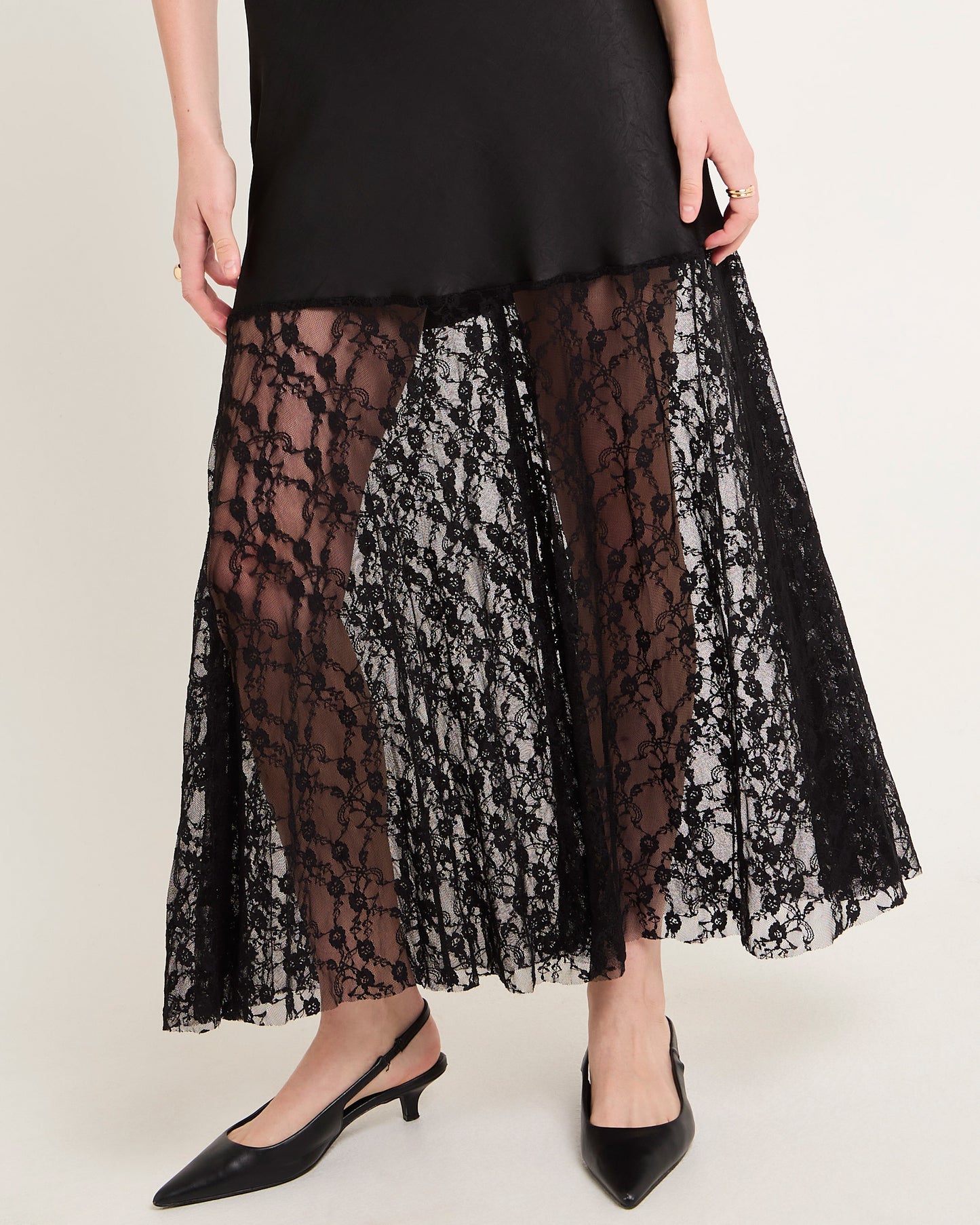 Maxi And Lace Maxi Dress