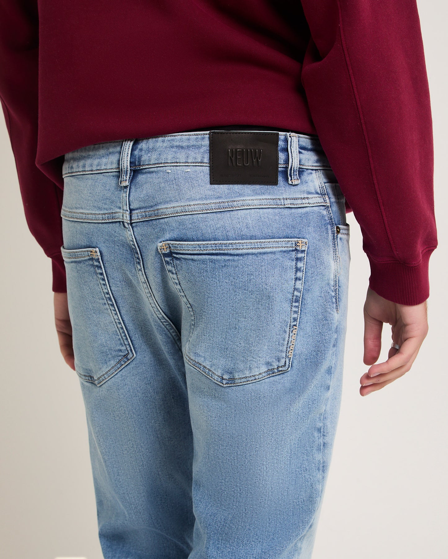 Lou Straight Denim Jeans Fazer