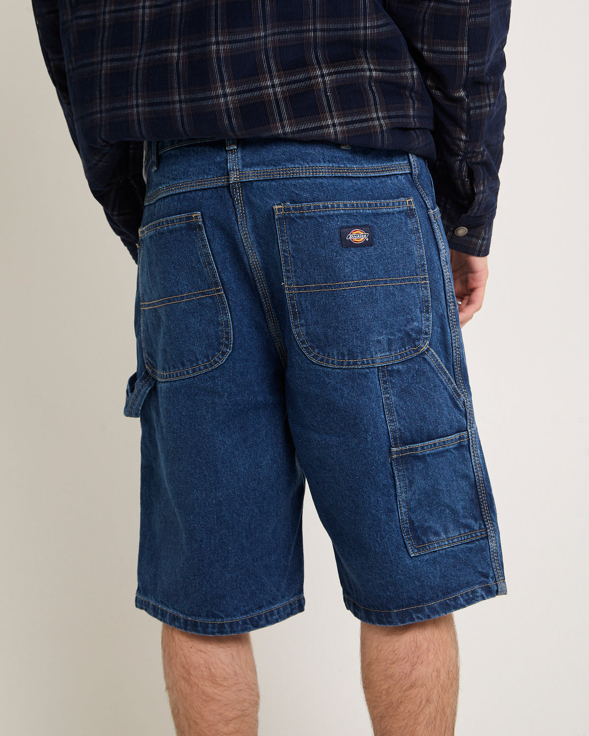 SDX200 11'' Relaxed Fit Denim Carpenter Shorts STONE WASHED INDIGO