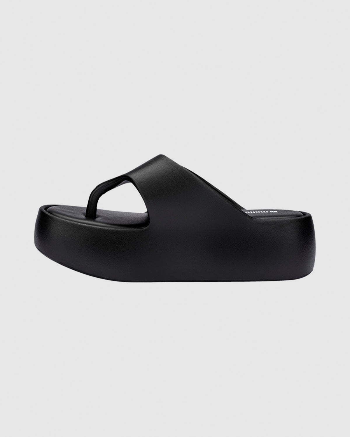 Melissa Free Platform Thong BLACK