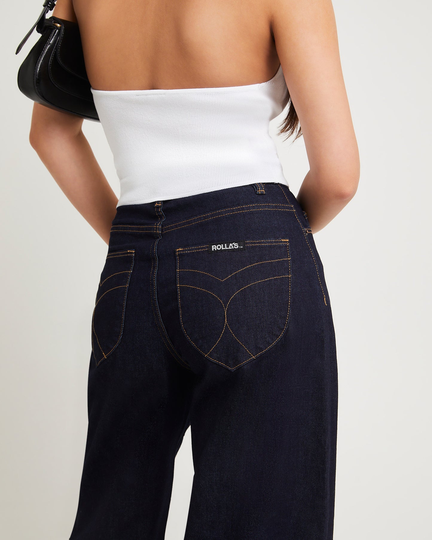 Gigi Barrel Denim Jeans Helena Rinse Blue