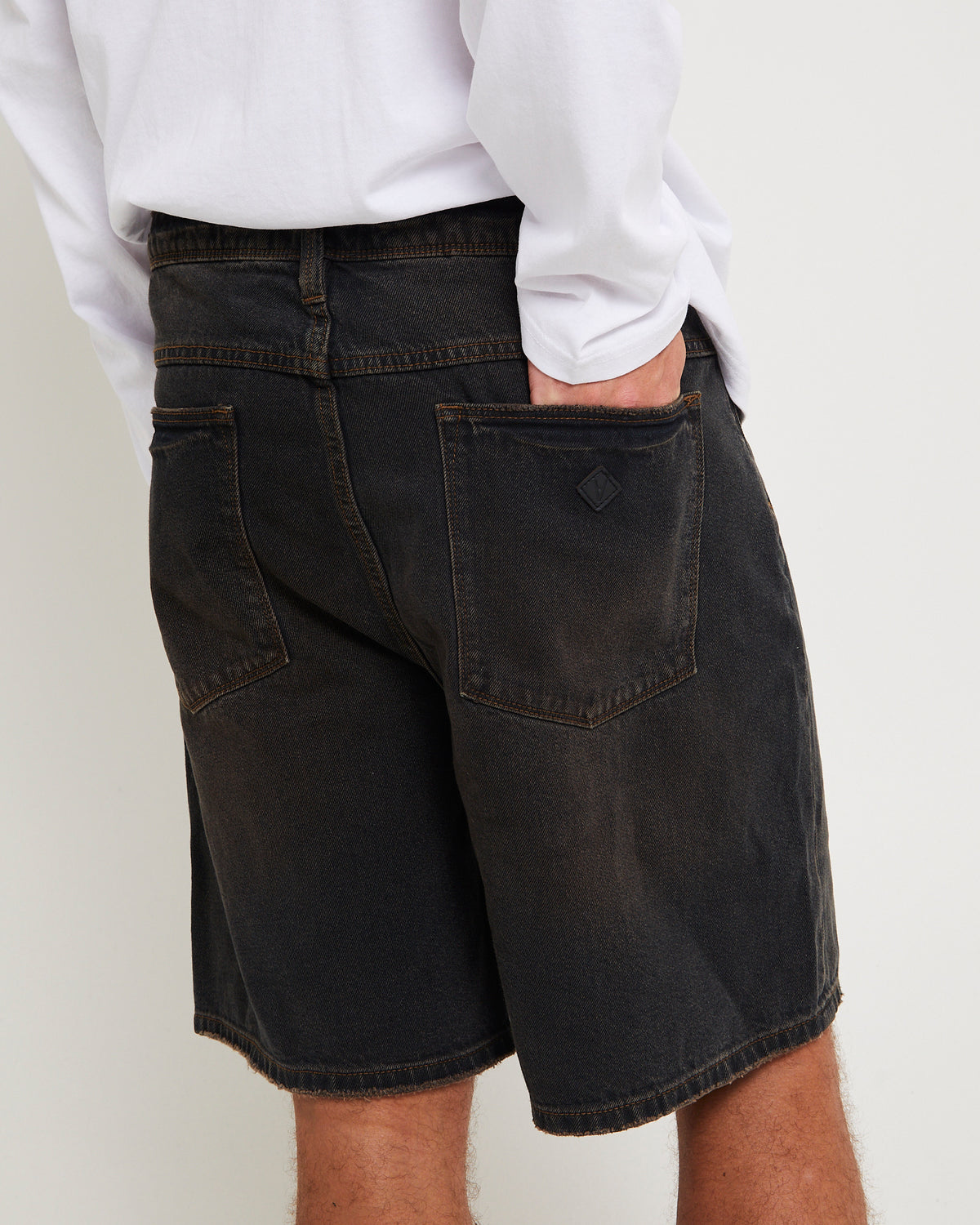 95 Baggy Denim Short Dark Sky DENIM