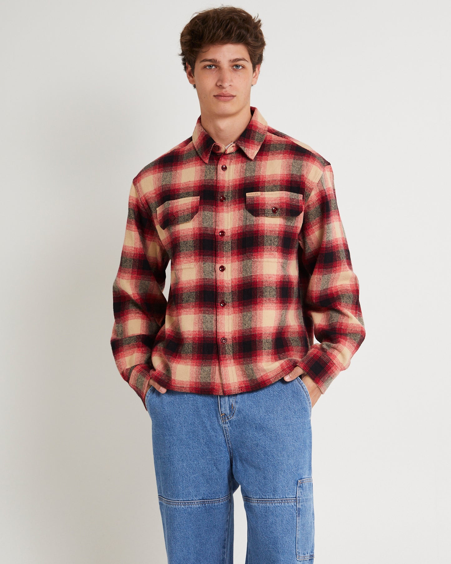 Trailer Check Long Sleeve Shirt