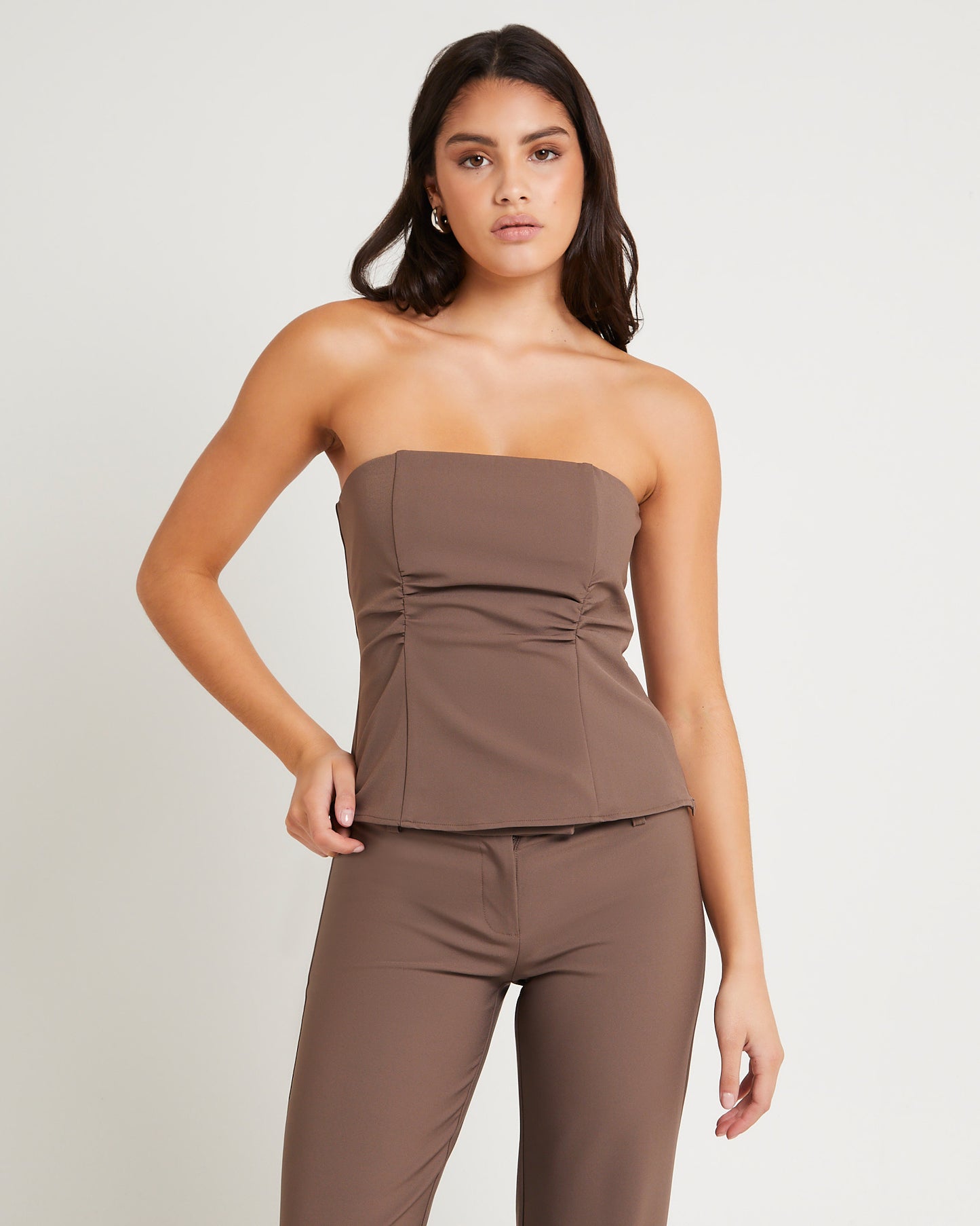 Rory Ruched Bandeau Top