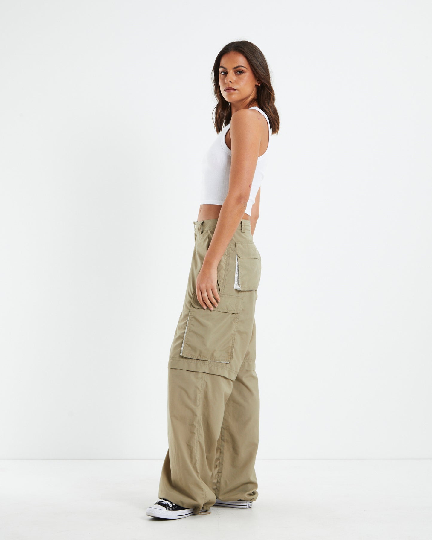 High Neck Crop Top