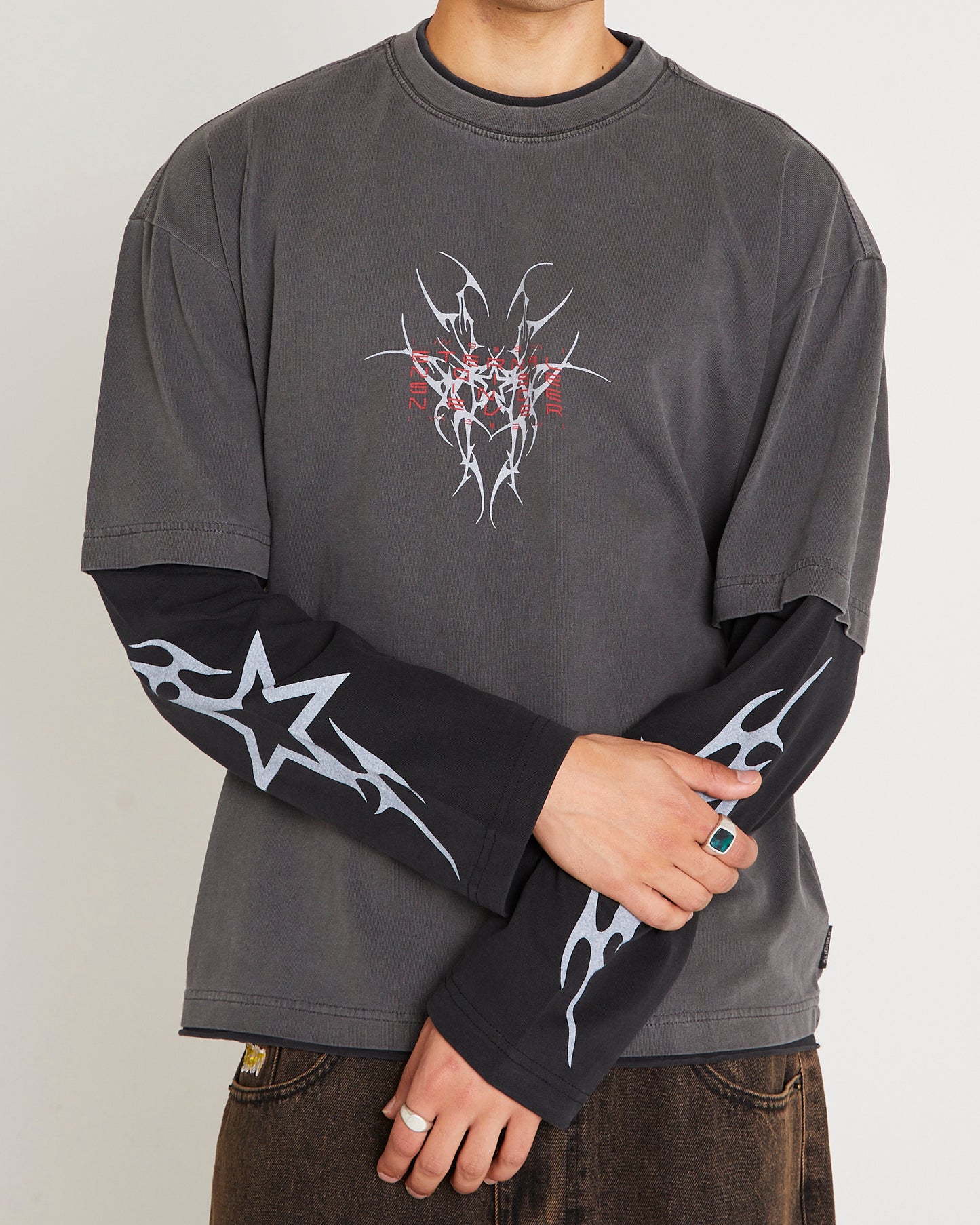 Mayhem Double Sleeve T-Shirt